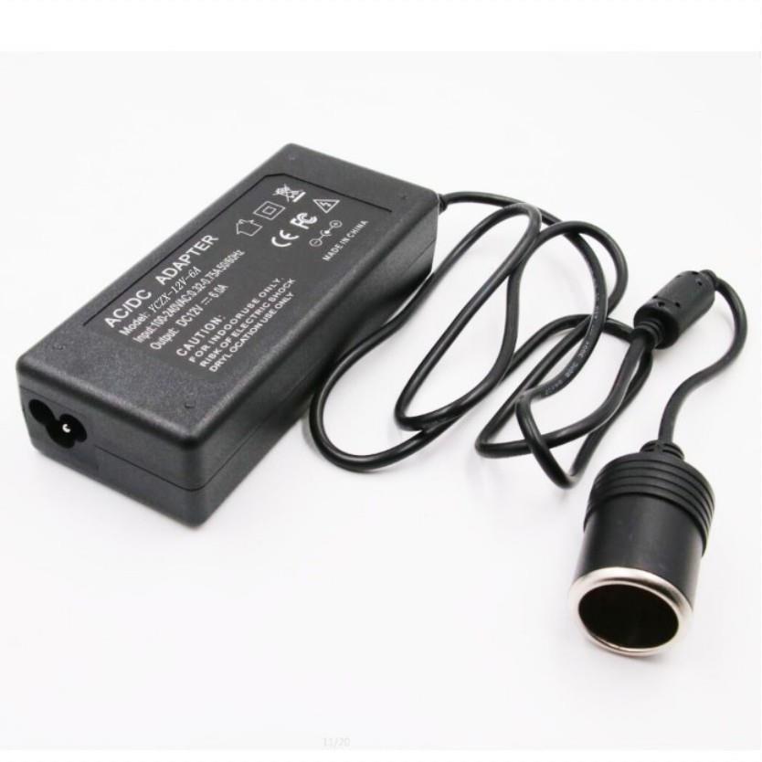 直销新款车载电源适配器 12V6A点烟头电源 12V6A 72W车载吸尘器电