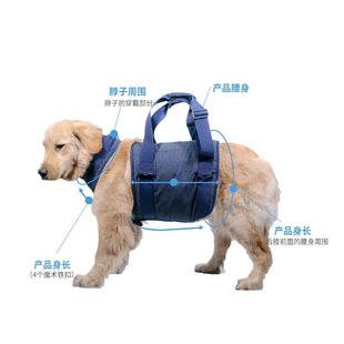 直销新款 狗 亚马逊跨境宠物狗狗牵引带 高龄犬走路手提辅助胸背带