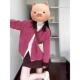粉色工装 美式 棒球服 2025新款 初秋季 oversize短款 夹克外套女春冬款
