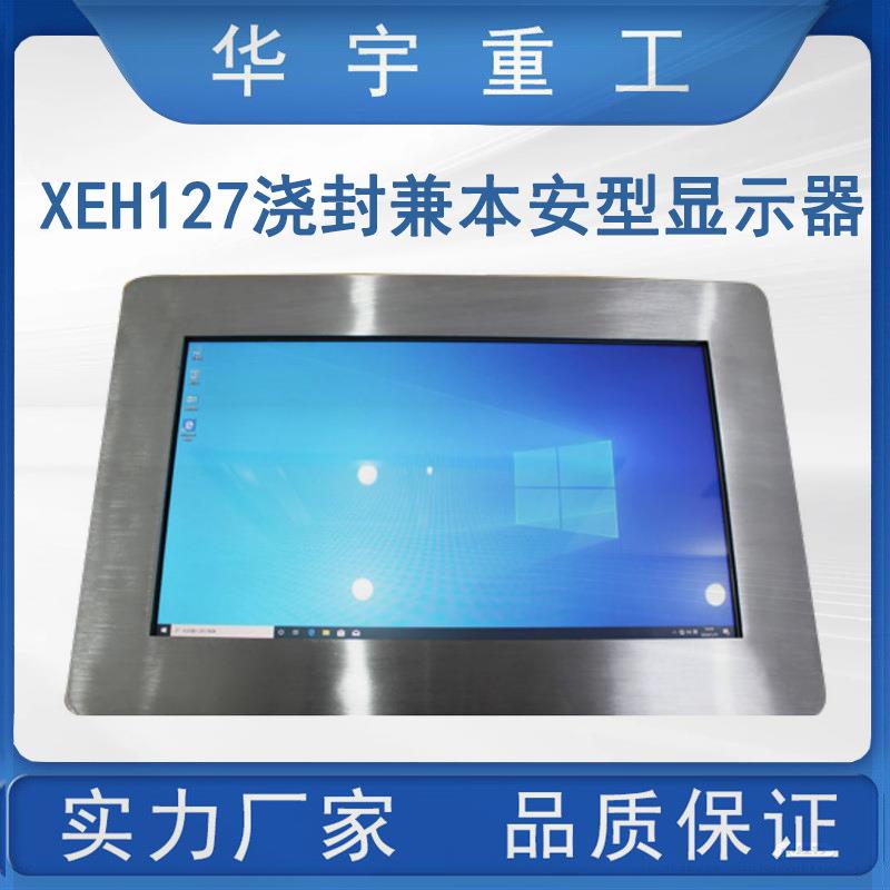 矿用XEH127浇封兼本安型显示器 煤矿用高分辨率液晶浇封显示器