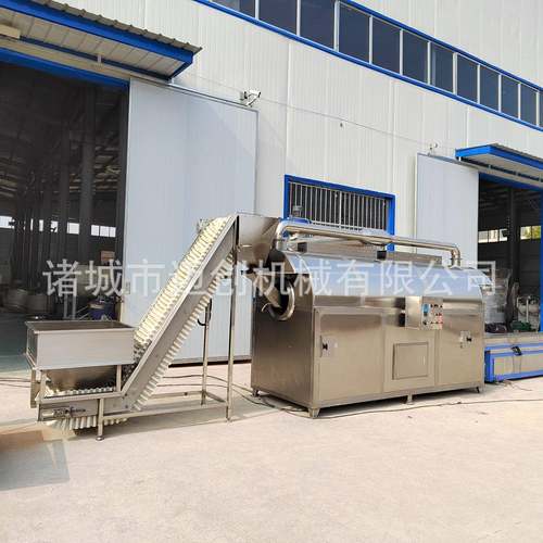 大型商用炒货烘干设备花生米滚筒烘烤炉多功能不锈钢滚筒炒货机