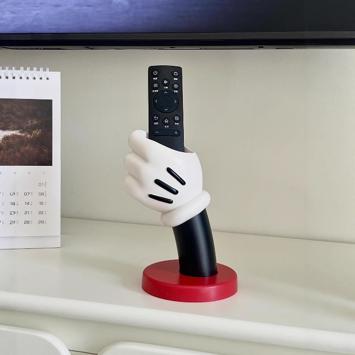 这个米奇遥控器收纳盒太可爱啦!