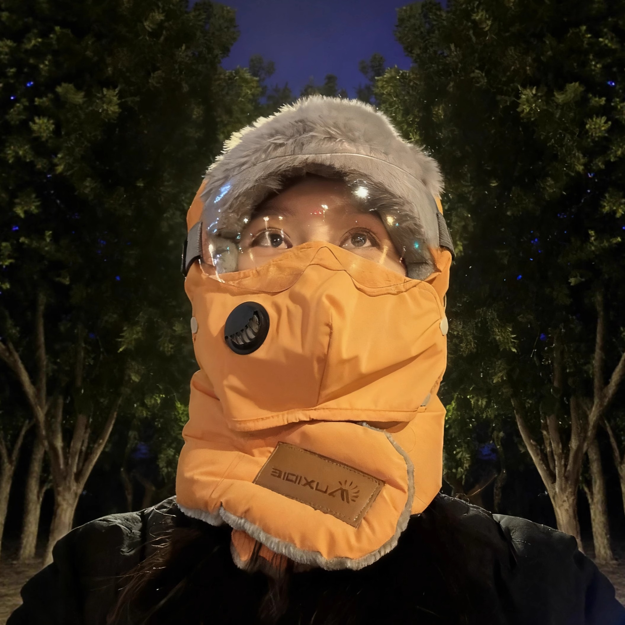 骑车真的不起雾的帽子！嘎嘎暖和