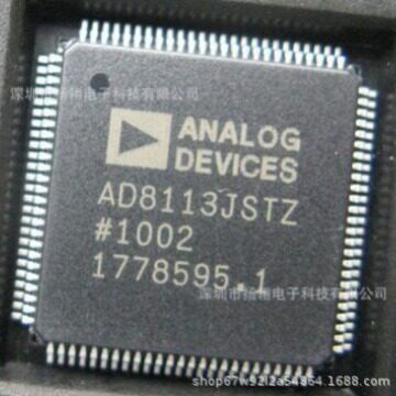 AD8113JSTZ  AD8113  封装LQFP-100   开关多路复用分解器