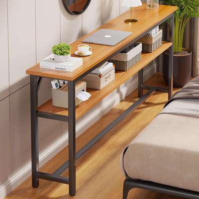 床边夹缝柜侧边柜卧室床头收纳柜子储物柜小型床尾缝隙长条置物架