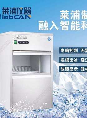 FM30KG100雪花制冰机全自动小型制冰机实验室小型碎花雪花冰块机
