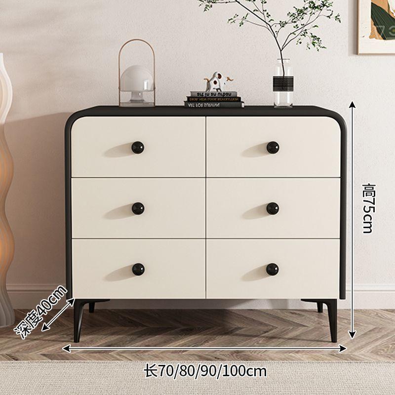 轻奢实木斗柜现代简约客厅六八斗柜大容量抽屉边柜卧室立柜收纳柜