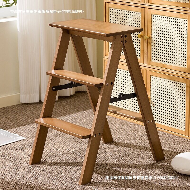 折叠梯凳加厚加粗登高梯凳家用爬梯人字梯小型轻便凳子两用合梯子