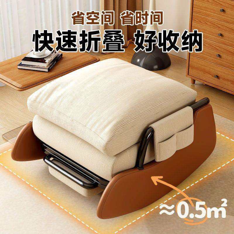 摇椅家用大人折叠椅懒人沙发实木躺椅阳台客厅休闲卧室沙发椅单人