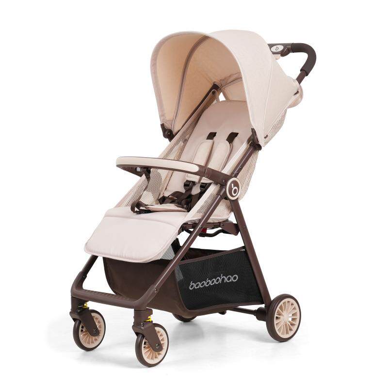宝宝好A2婴儿推车轻便可折叠四轮可坐可躺一键折叠便携可平躺