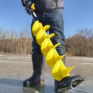 冰钻冬钓打洞机大功率锂电钻手电转钻电动冰钓开洞破冰神器钻头