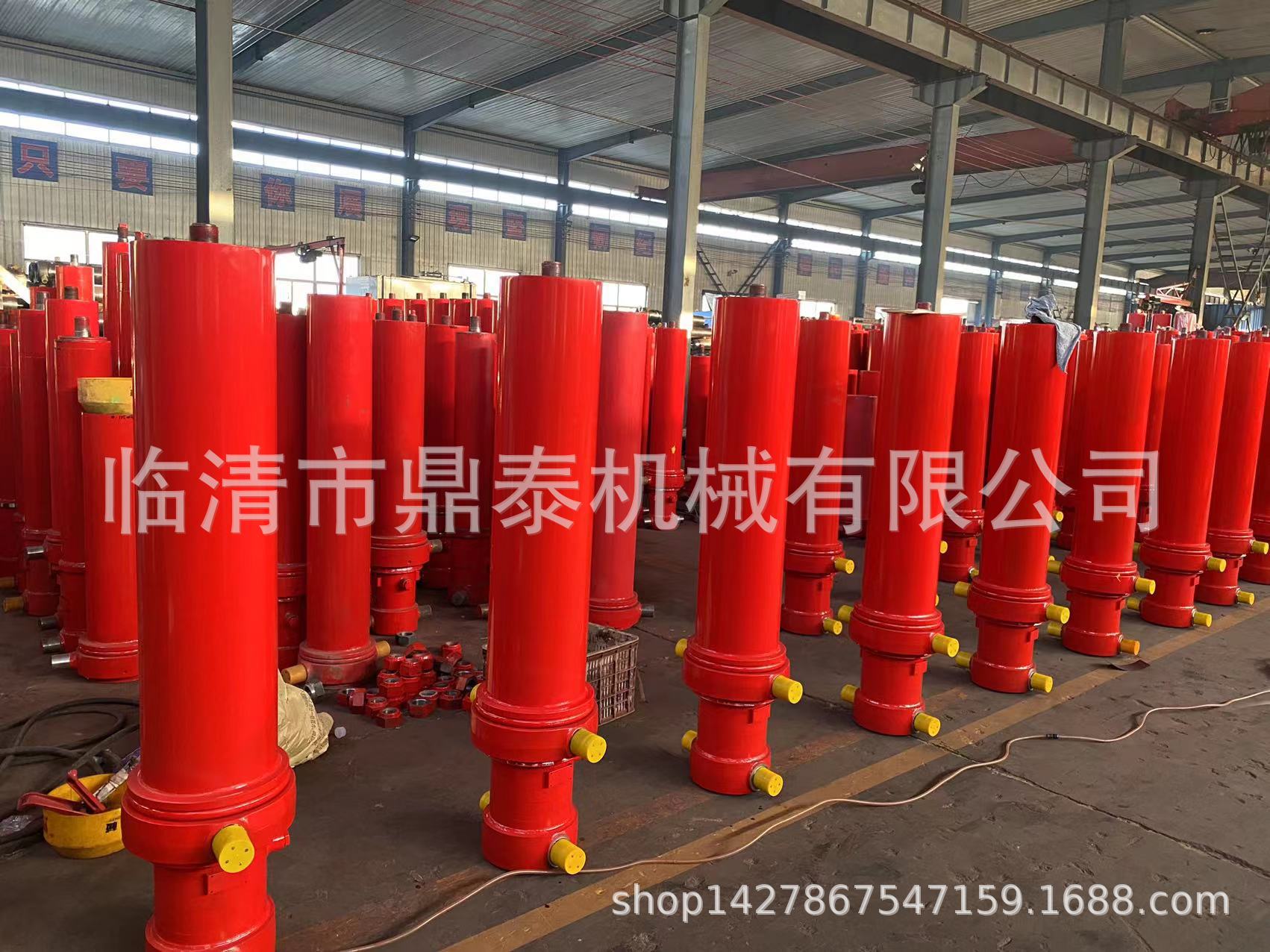 翻斗车前四后八自卸车前顶式油缸液压缸4级5级多级伸缩举升