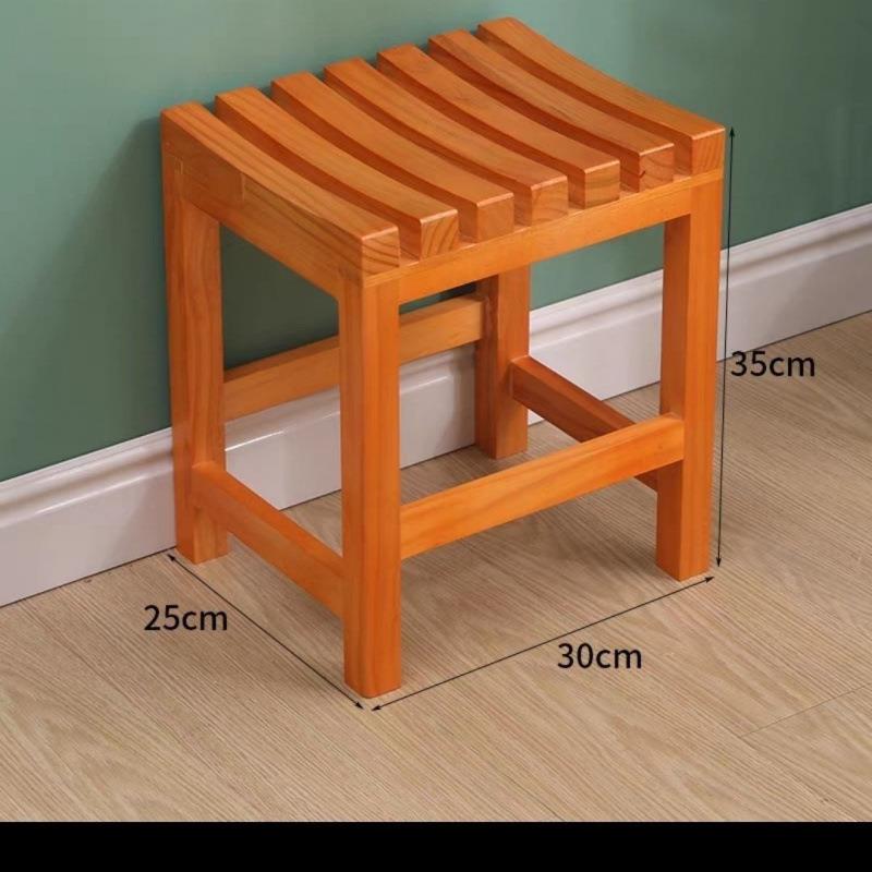浴室洗澡凳老人孕妇防腐实木凳子家用多功能淋浴房沐浴凳包邮直发