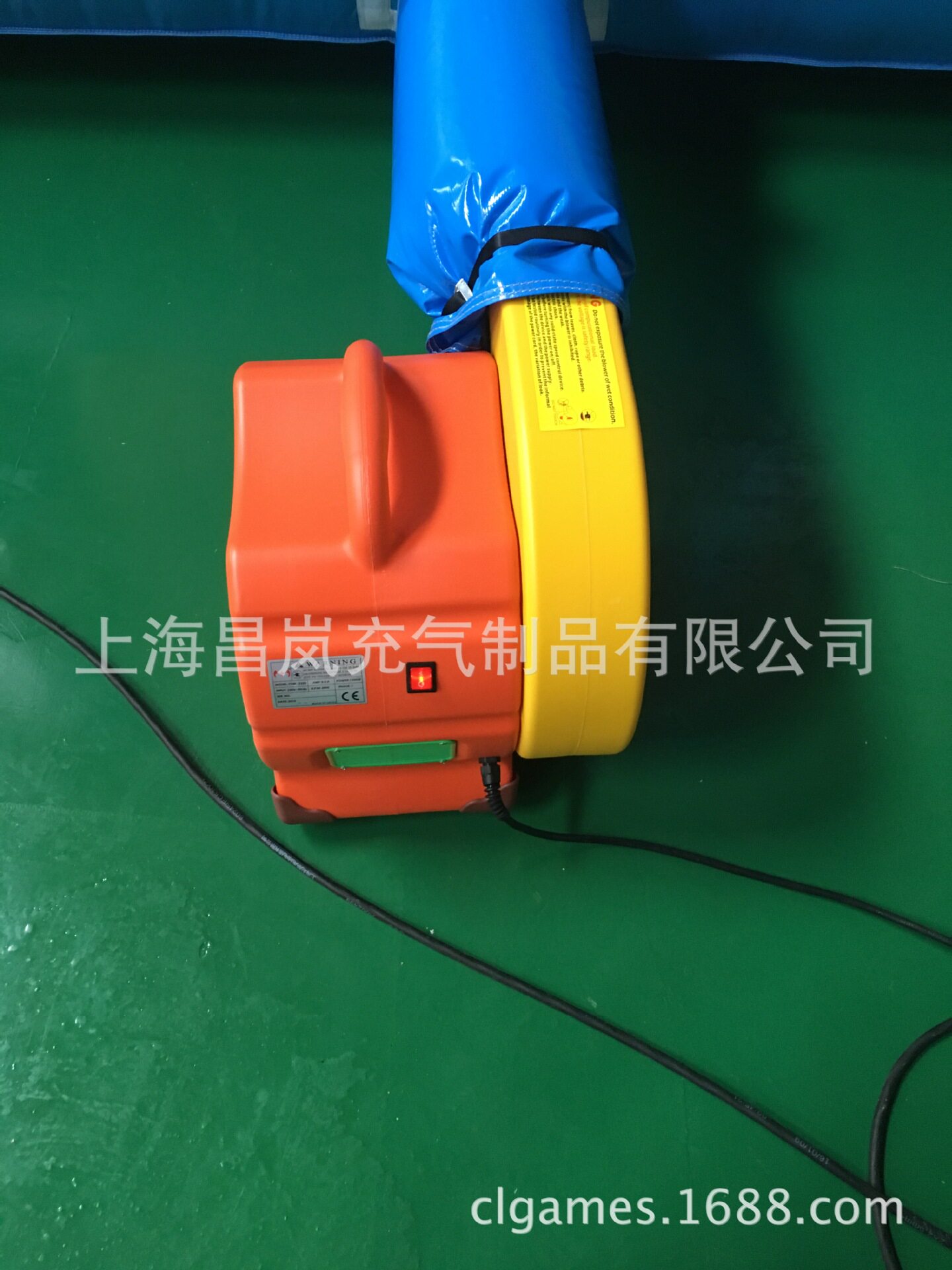 1500W气模风机儿童充气城堡跳床滑梯玩具CE鼓风机