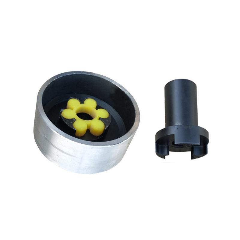 高弹性梅花联轴器LMZ-I原MLL型分体式带制动轮梅花型星型联轴器