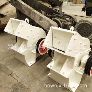 热卖锤式制沙机时产2吨小型河卵石碎石河石锤式榔头制砂机