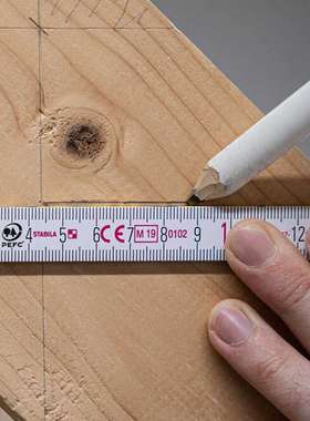 STABILA400系列木折尺集成施工测量常用角度耐磨X20