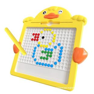 磁性运笔画板儿童磁力控笔2一3岁小孩幼儿宝宝画画板女孩玩具