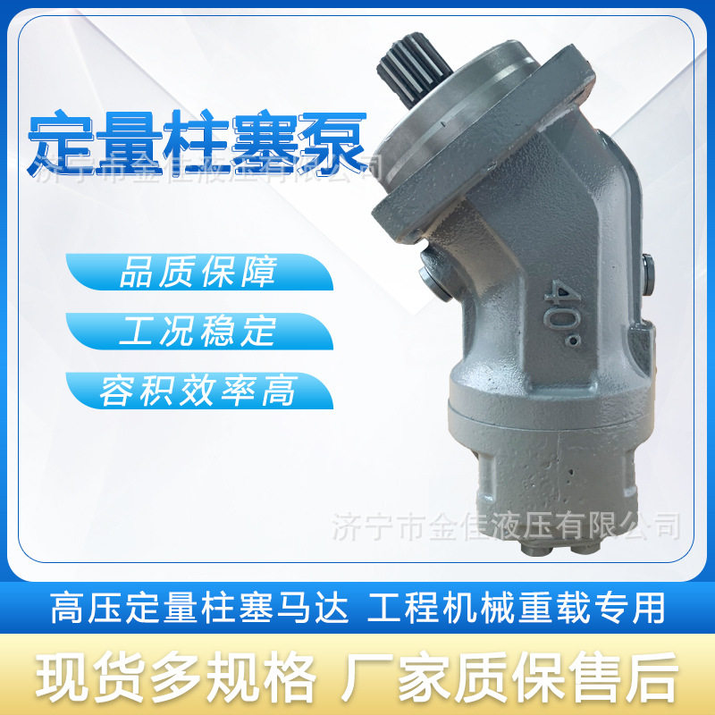 斜轴式弯度40°高速高压柱塞液压马达A2F16R6.1A3轴向柱塞马达