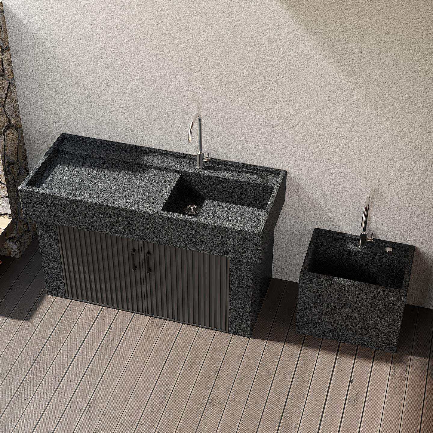 户外水槽天然大理石洗手池台盆室外庭院石头洗菜池露台石材洗衣池