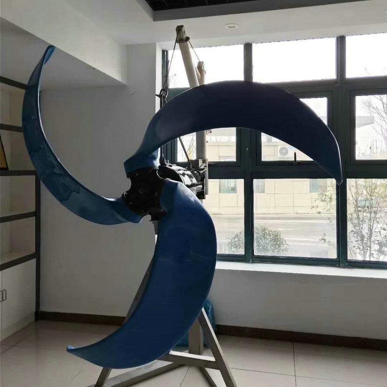 QJB三叶式高速潜水水下搅拌推流器水解酸化池潜水推流器