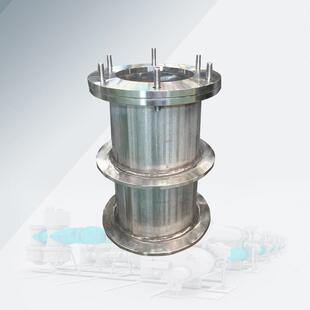 柔性防水套管防护密闭钢套管两端法兰双压盘双密封DN150200300