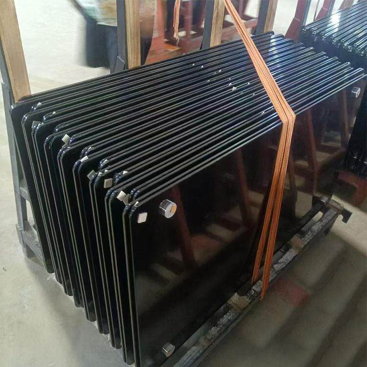 批量生产5-12MM厚度艺术烤漆钢化玻璃茶几幕墙桌面均可制作