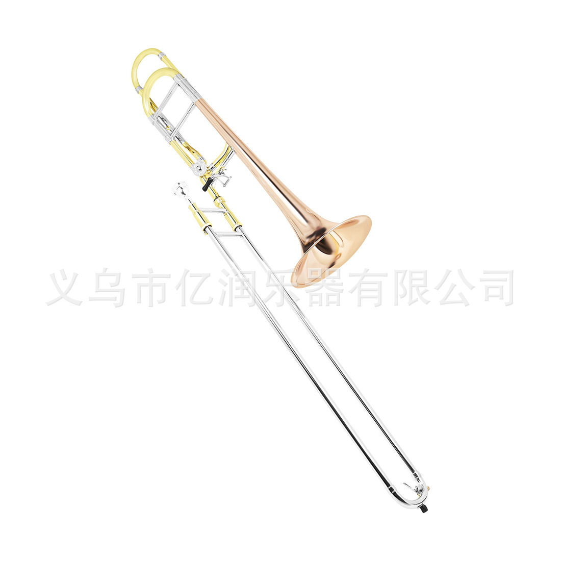 MBAT次中音变调长号演奏级拉管号磷铜喇叭三色长号铜管号乐器批发