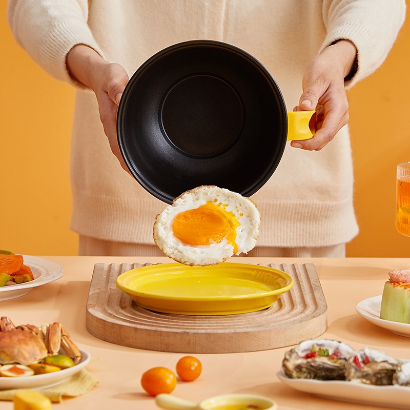 1-2人用多功能小电火锅蒸炒煮一体宿舍单人迷你小功率电煮锅不粘