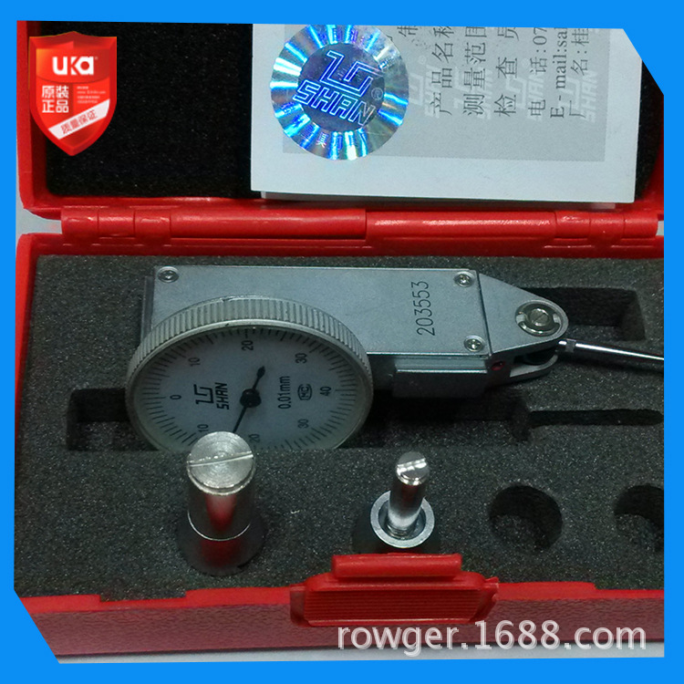 厂家直销优质量具桂林杠杆百分表指示表机械量表0-0.8精度0.02MM