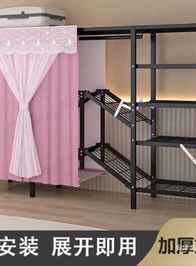 免安装衣柜家用卧简易衣柜叠结实折组装加ZES粗室加厚布衣柜新款