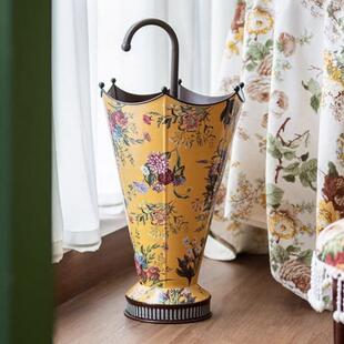 复古创意雨伞收纳桶大号家140伞用厅奢桶收纳入轻户收纳筒防客尘