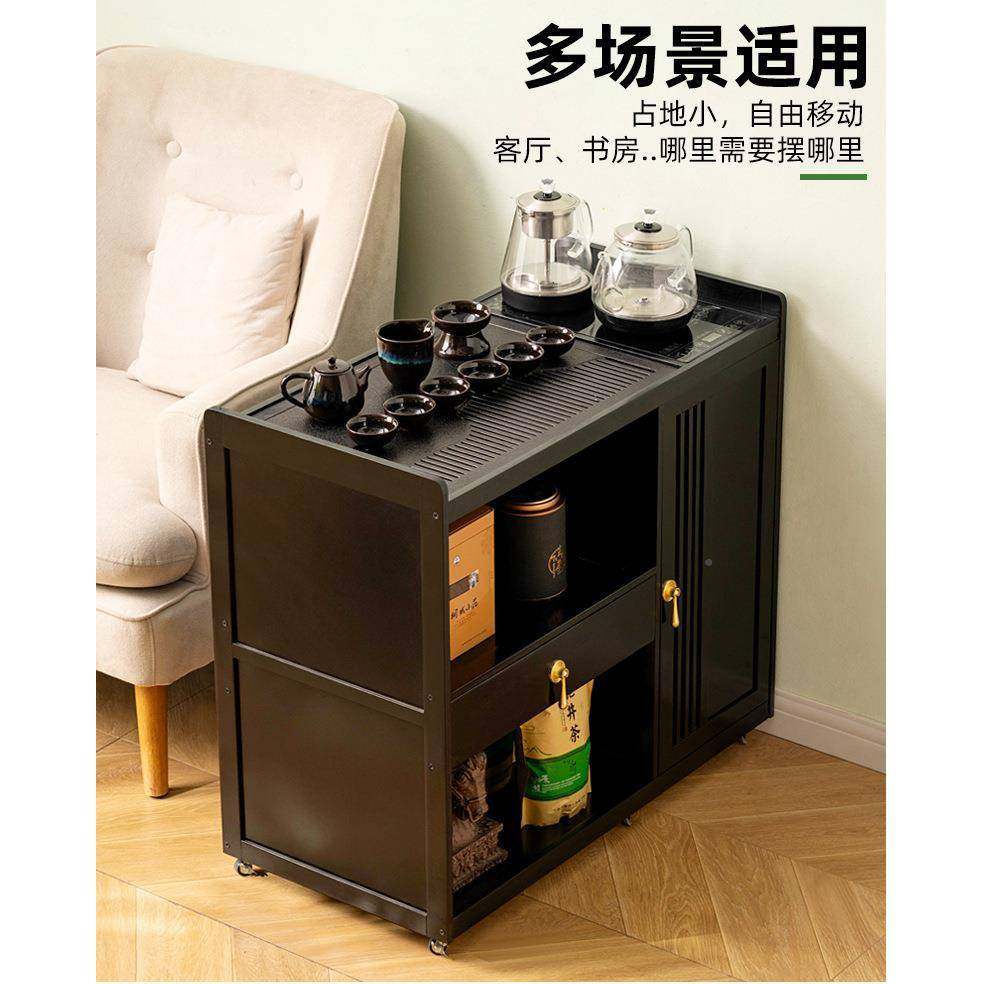 移动小茶茶用桌家茶台实木茶车烧水壶一体水660DGNCT柜带茶轮边几,住宅家具,茶几,淘宝优惠券,粉丝福利购,淘宝优惠卷