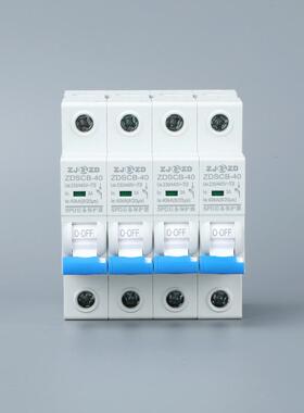 后备保AKR护器涌蓝色ZSCB-404P浪保护器前置保护D器带跳闸防雷