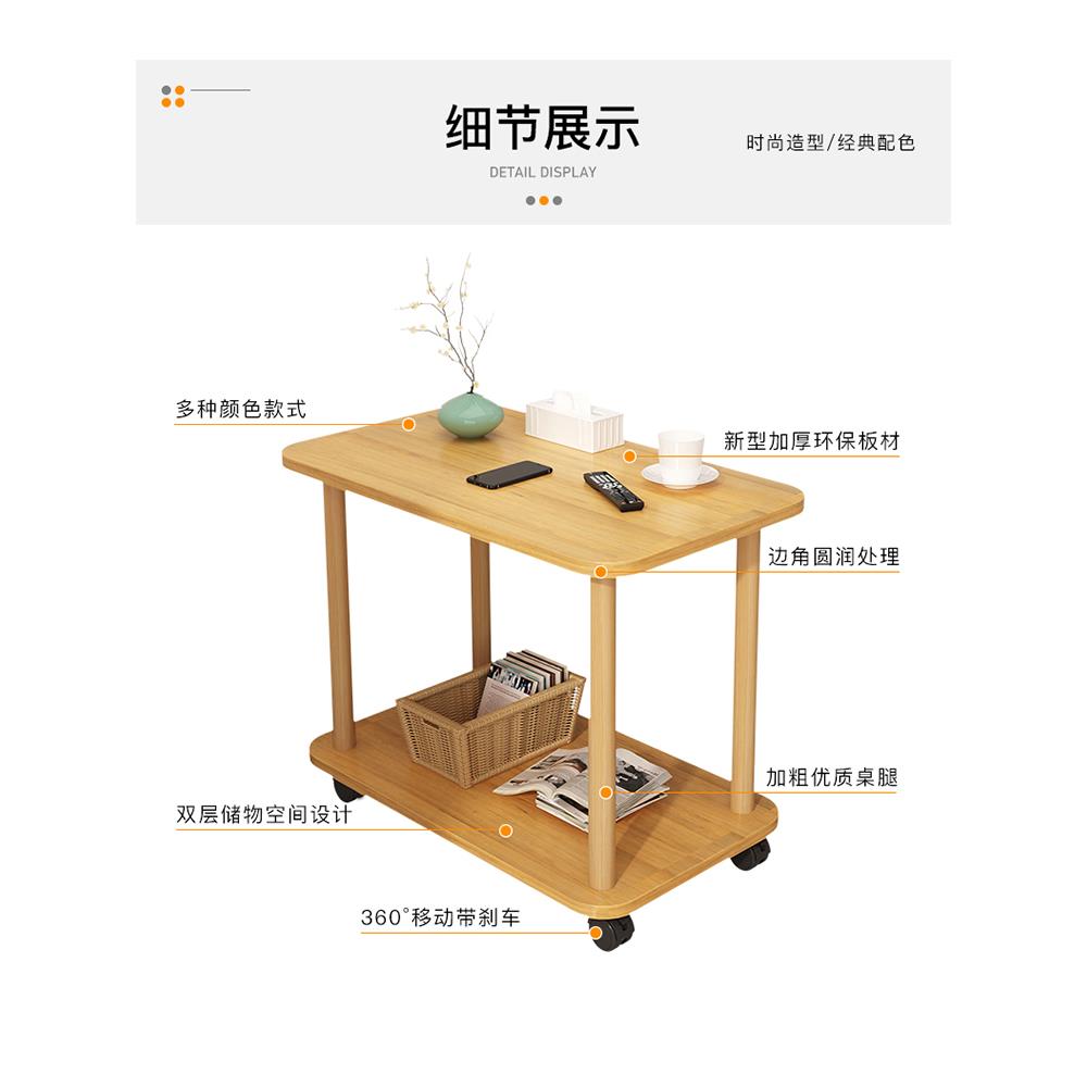 办公室打印机置物架落地可移动电脑主机托架放置柜实木架子收纳