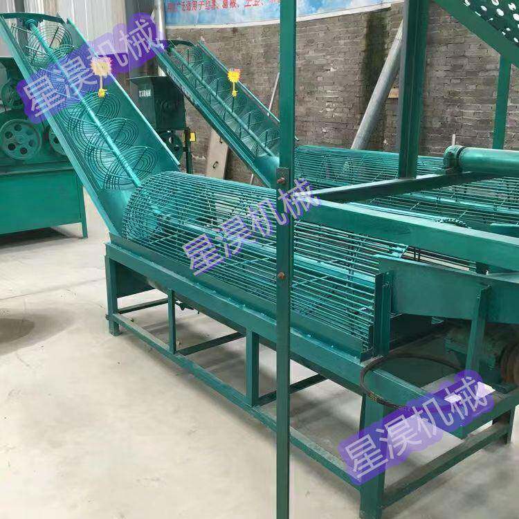 洗875洗土豆芋头去泥设清备鼠笼清洗料机全自动上红薯制淀粉机