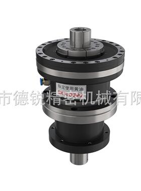 式德锐GD-0膜片主式夹头高精度薄膜卡3盘立轴UPI集成旋转内撑气动