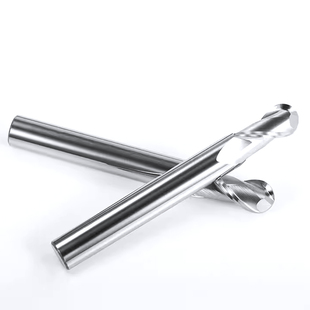 白钢两刃球刀超硬直柄球头铣刀外R刀圆弧铣刀R0.5-R3-R10