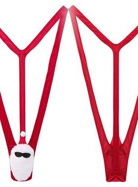 jumpsuit Claus Sexy deep jumpsuit V sexy lingerie Santa