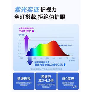 大陆学生书桌阅读落地灯学习大护眼路灯柏曼灯触摸开关氛围灯无铁