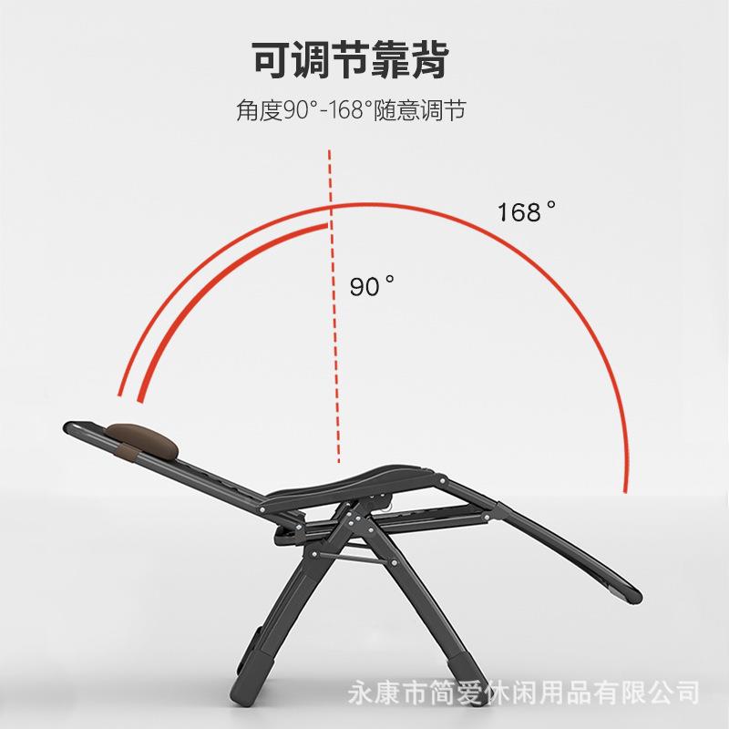 386躺子椅阳台家可用闲午休椅折叠椅凉夏天老人午休睡靠背晒太阳