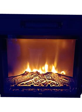 欧18取英寸加热美暖仿真火焰嵌器入式电壁炉BKF芯家用电子壁炉