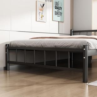 铁艺人双人床现代用铁架床宿舍单铁床网家红出租房NLC床1.2米宿舍