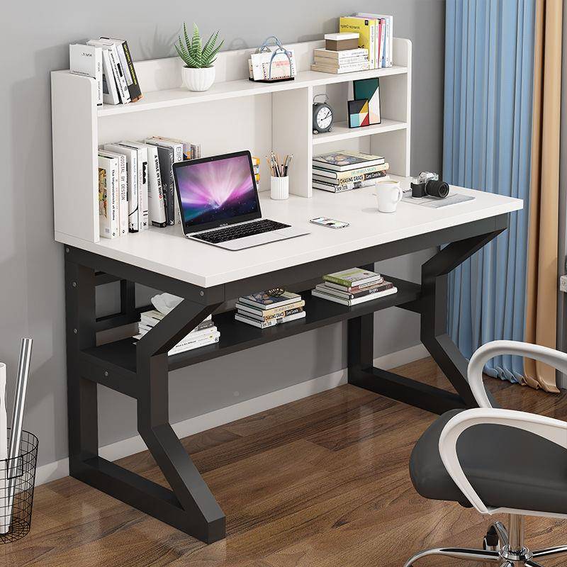 简易书TCH桌书桌架组合学生书家用写字桌柜一体电脑学习写子卧室