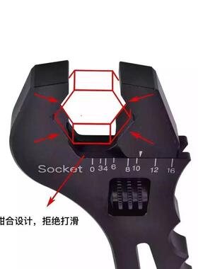 改YRB装车动扳手AN3-AN16管扳手车V型活扳手改装配件修理工油具