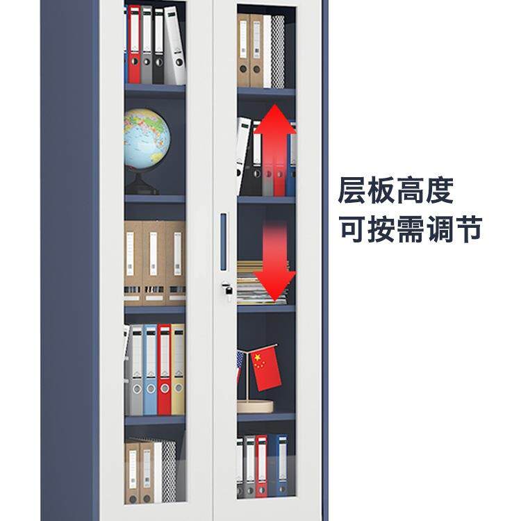 985柜铁文件柜皮办公室财务凭证柜钢制书资料档锁案柜带储物柜子