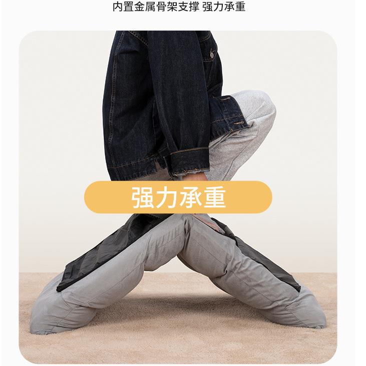 网红懒人沙发飘窗榻榻米单人小沙发可躺可睡折叠床上靠背椅子卧室