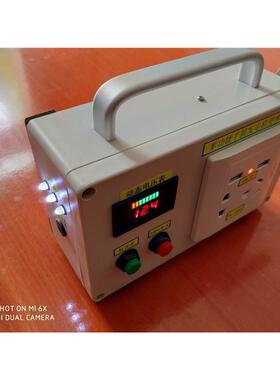 电手摇发电机野外功率22你UIU0v手摇式迷户便携家用小型充手外垒