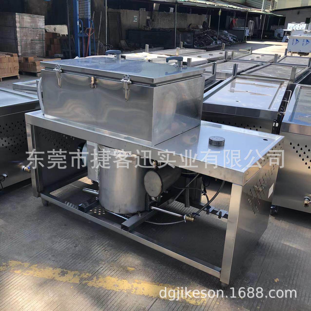 商用蒸包炉蒸木桶饭蒸炉连锁店专用内置蒸汽机系统