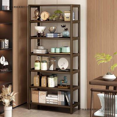 书QQE置物架落架地书柜多层桌面儿童纳架客厅中博式收古架简易储